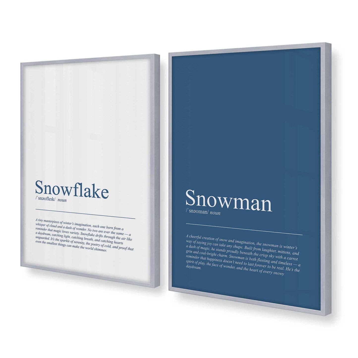 [Color:Polished Chrome], Picture of art in a Polished Chrome frame at an angle