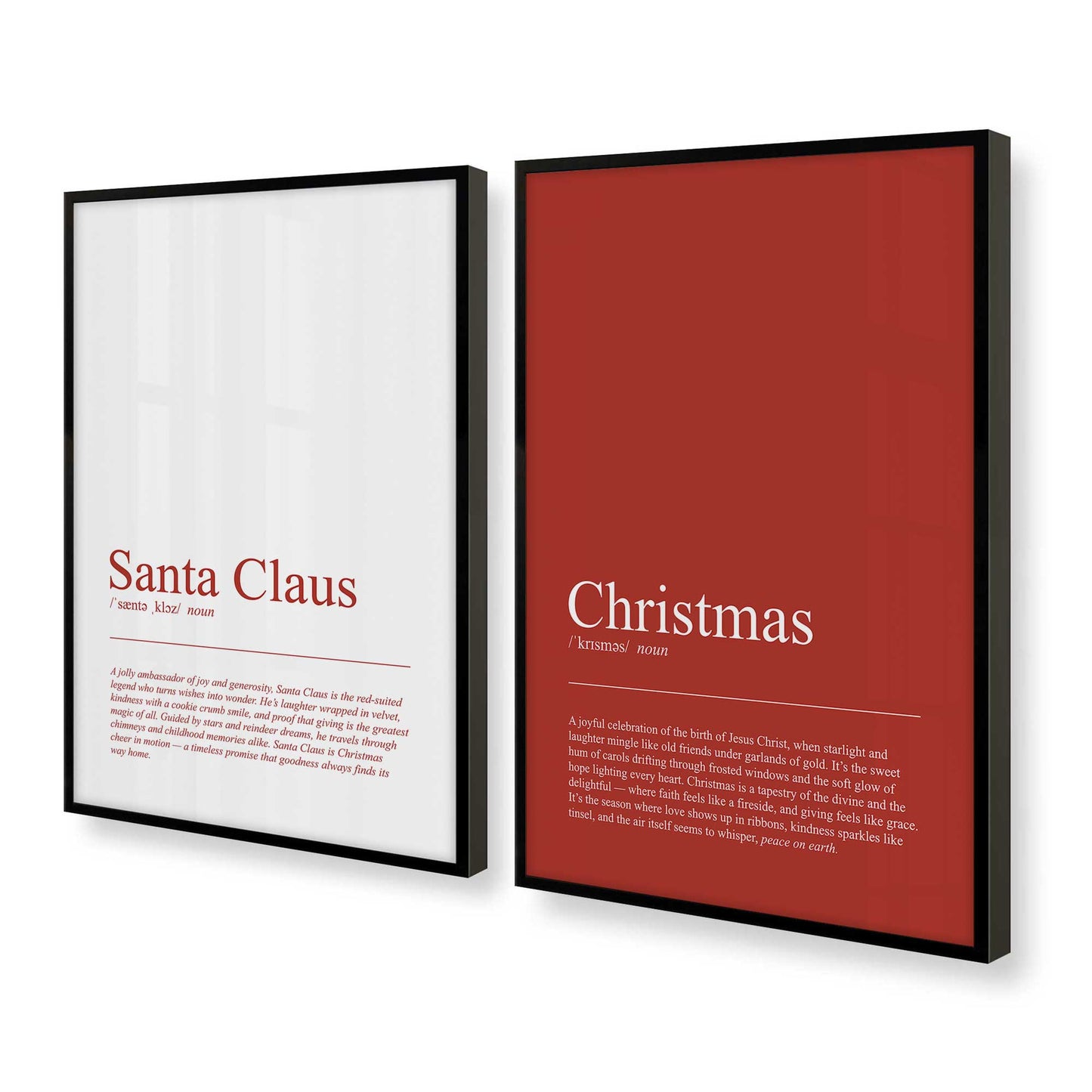 [Color:Satin Black], Picture of art in a Satin Black frame at an angle