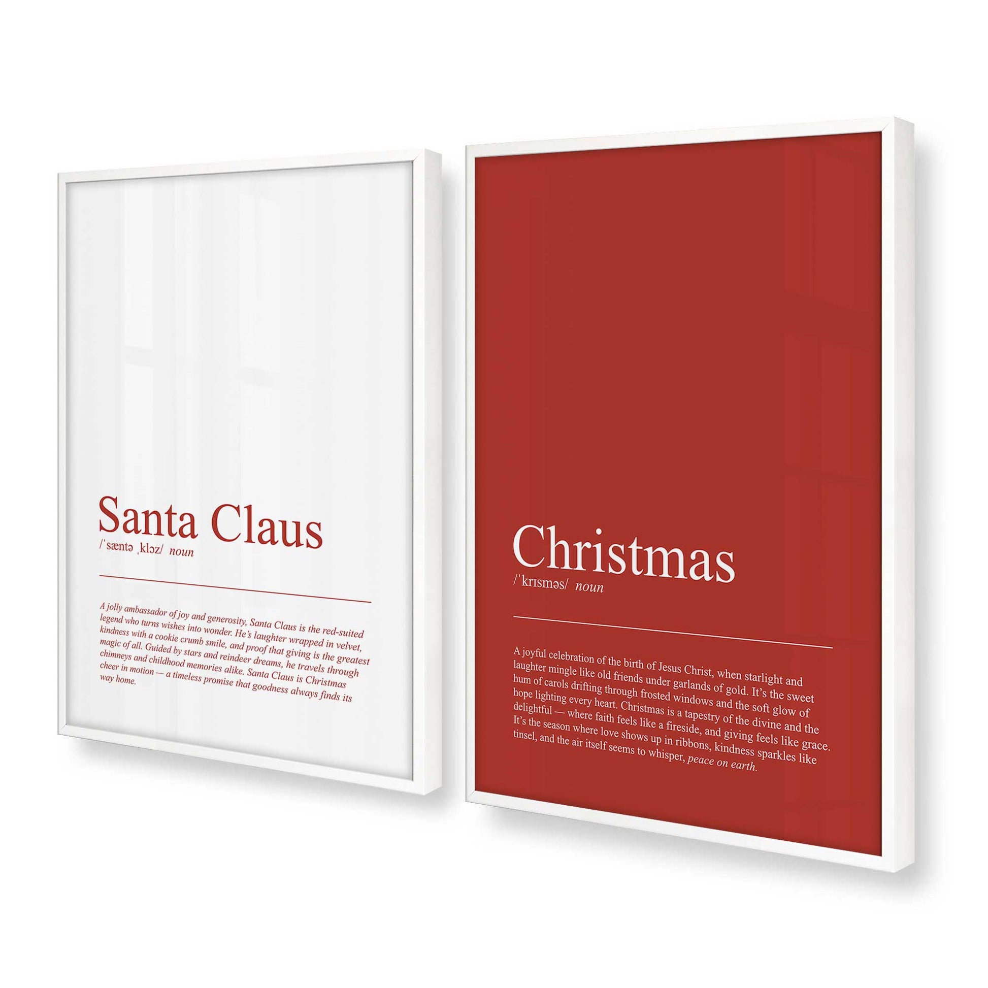 [Color:Opaque White], Picture of art in a Opaque White frame at an angle