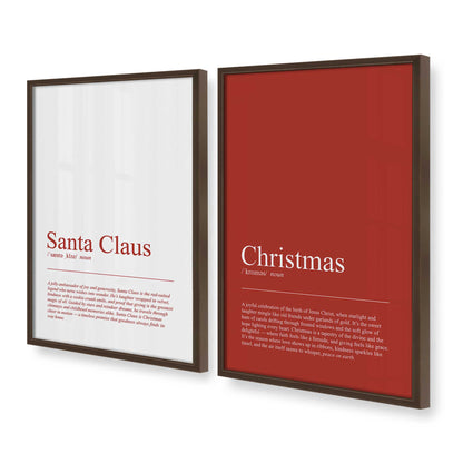 [Color:Belvinder Brown], Picture of art in a Belvinder Brown frame at an angle