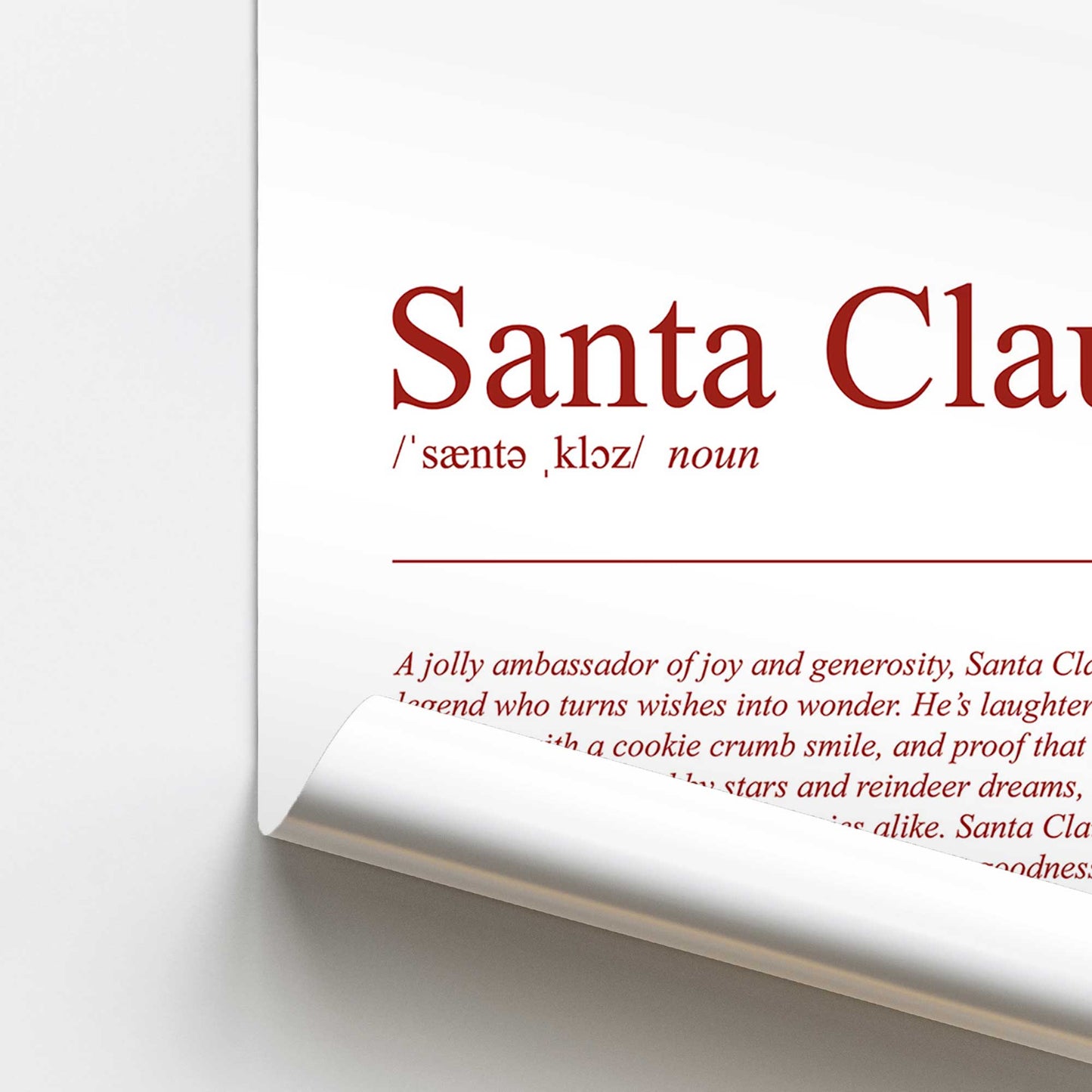 [color:Rolled Print], Picture of close up of art