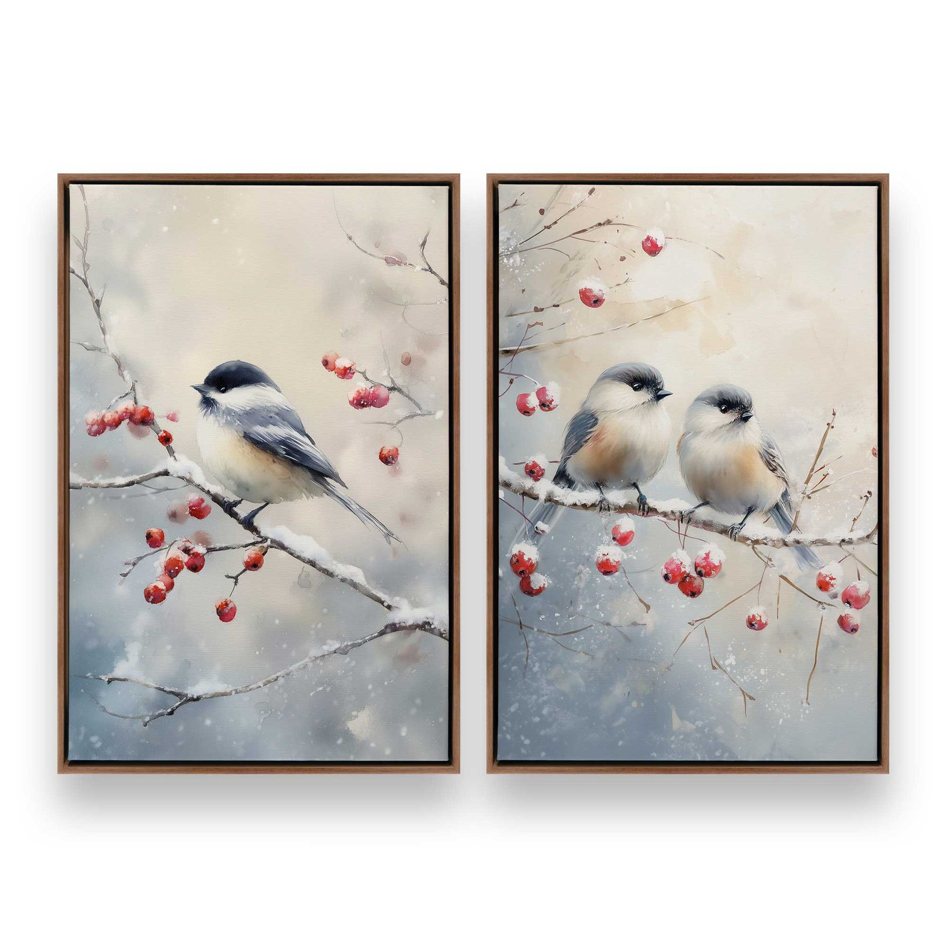 [Color:Walnut], Picture of art in a Walnut frame