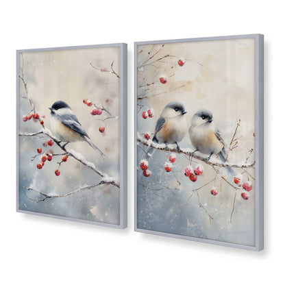 [Color:Polished Chrome], Picture of art in a Polished Chrome frame at an angle