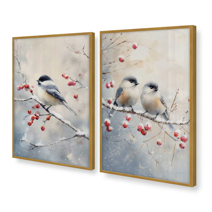 [Color:Polished Gold], Picture of art in a Polished Gold frame at an angle