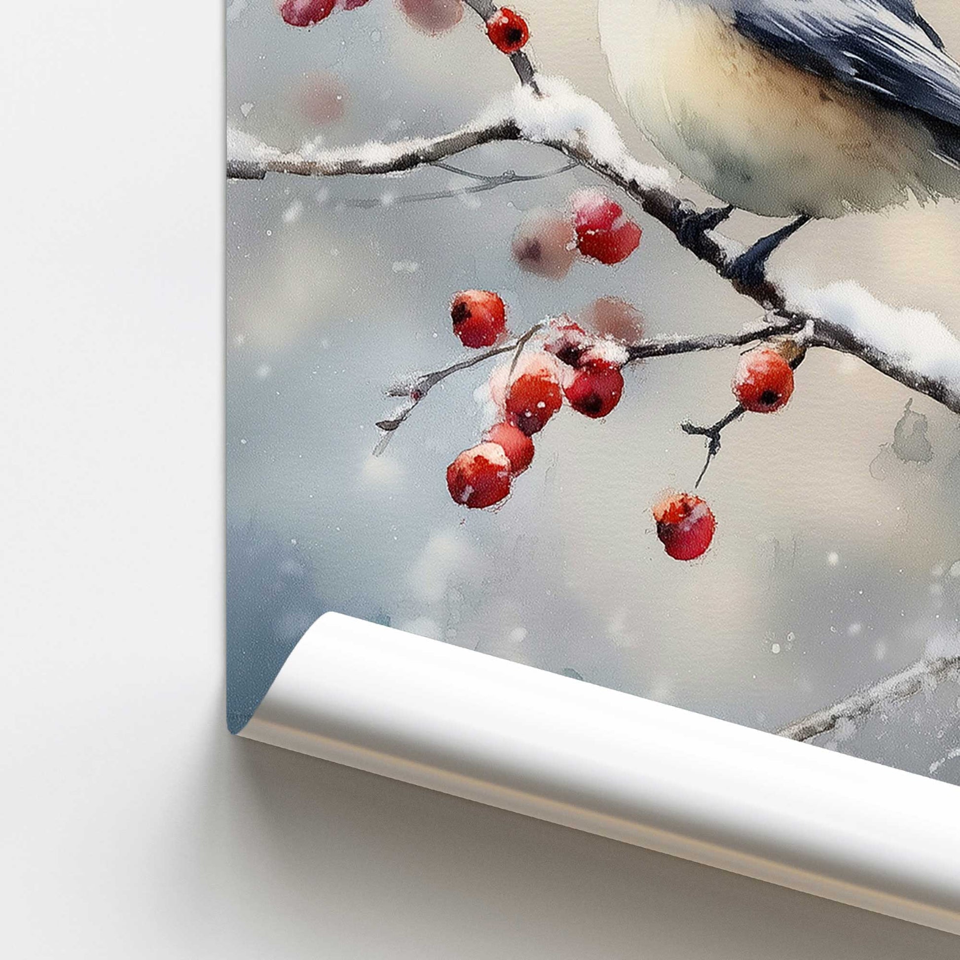 [color:Rolled Print], Picture of close up of art