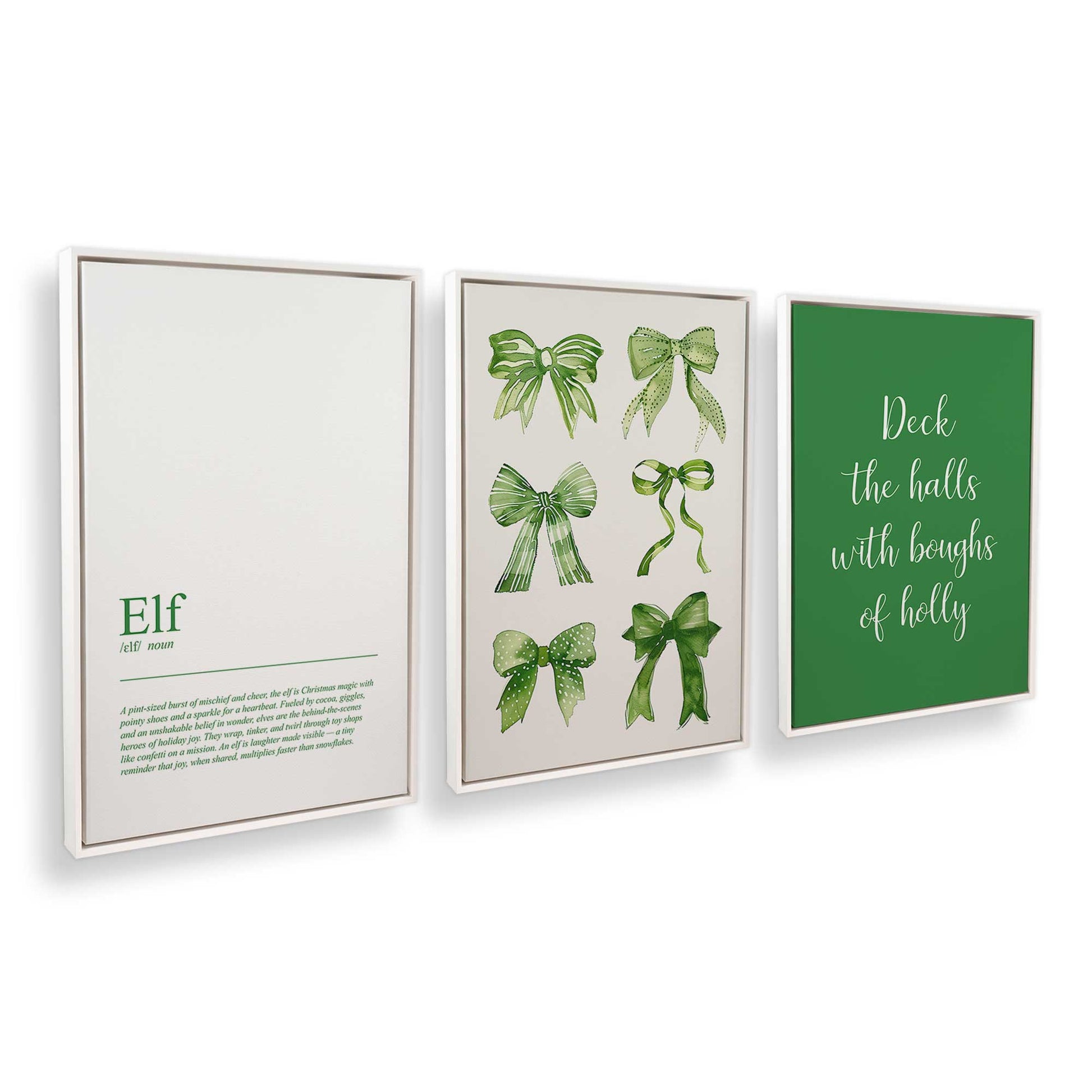 [Color:Opaque White], Picture of art in a White frame at an angle