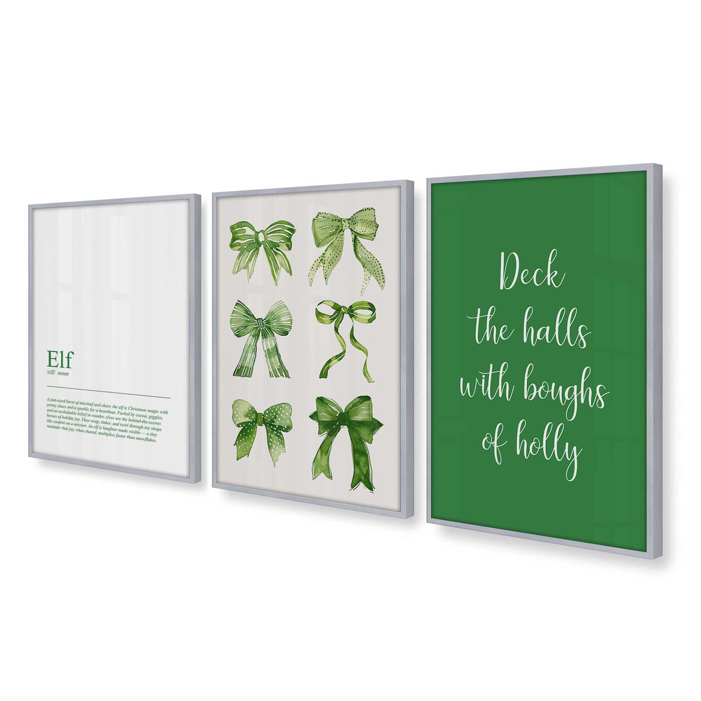 [Color:Polished Chrome], Picture of art in a Polished Chrome frame at an angle