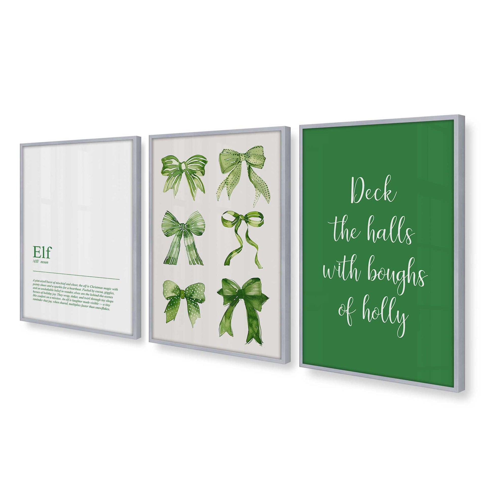 [Color:Polished Chrome], Picture of art in a Polished Chrome frame at an angle