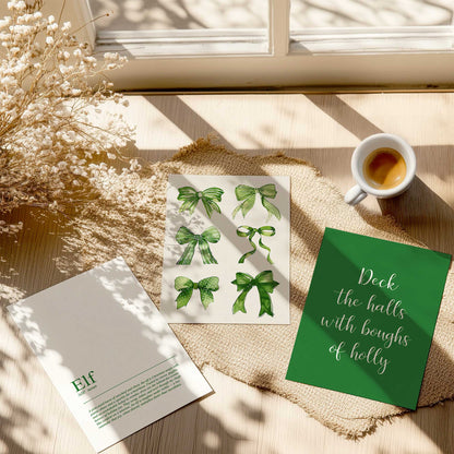 Boughs & Bows Set of 3 Prints