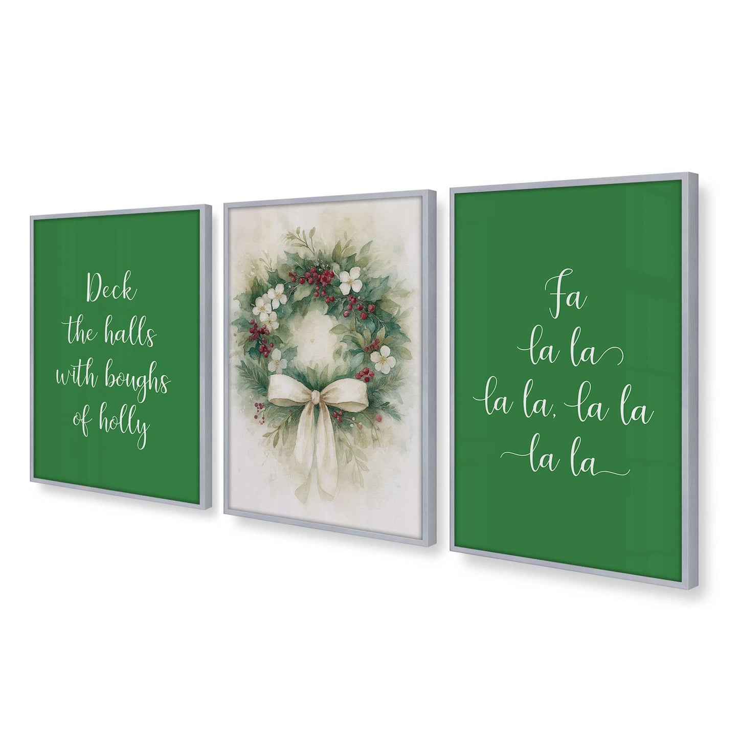 [Color:Polished Chrome], Picture of art in a Polished Chrome frame at an angle