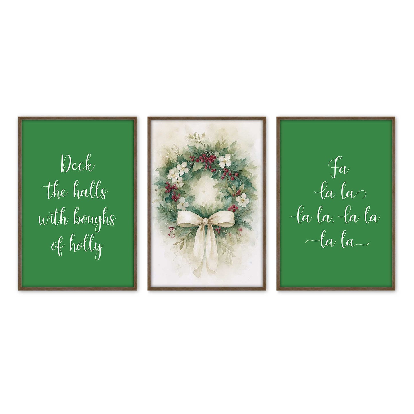 [Color:Walnut], Picture of art in a Walnut frame