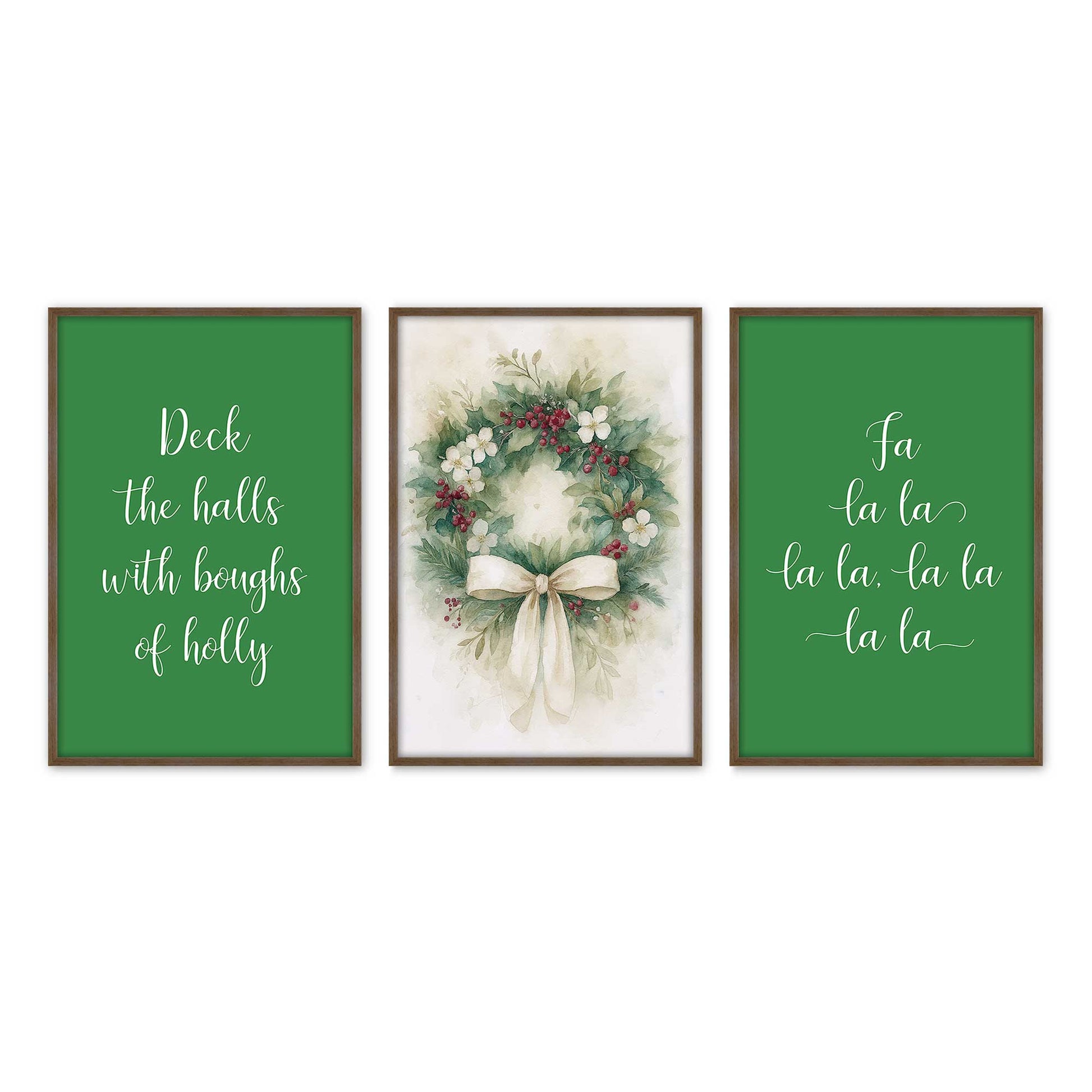 [Color:Walnut], Picture of art in a Walnut frame