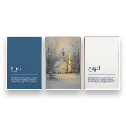 [Color:Opaque White], Picture of art in a White frame