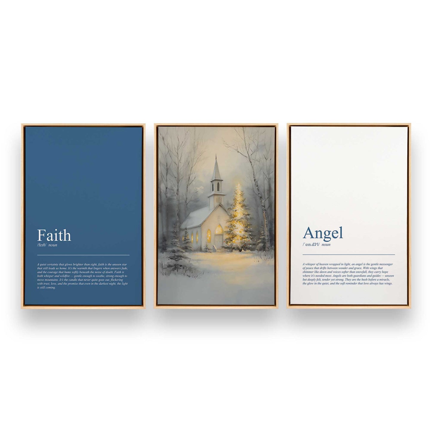 [Color:American Maple], Picture of art in an American Maple frame