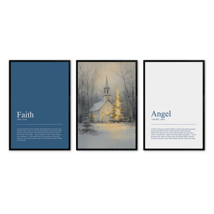 [Color:Satin Black], Picture of art in a Satin Black frame