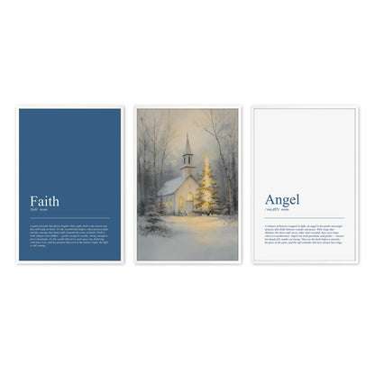 [Color:Opaque White], Picture of art in an Opaque White frame