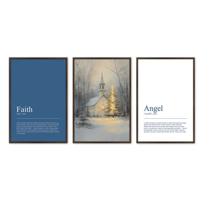 [Color:Belvinder Brown], Picture of art in a Belvinder Brown frame