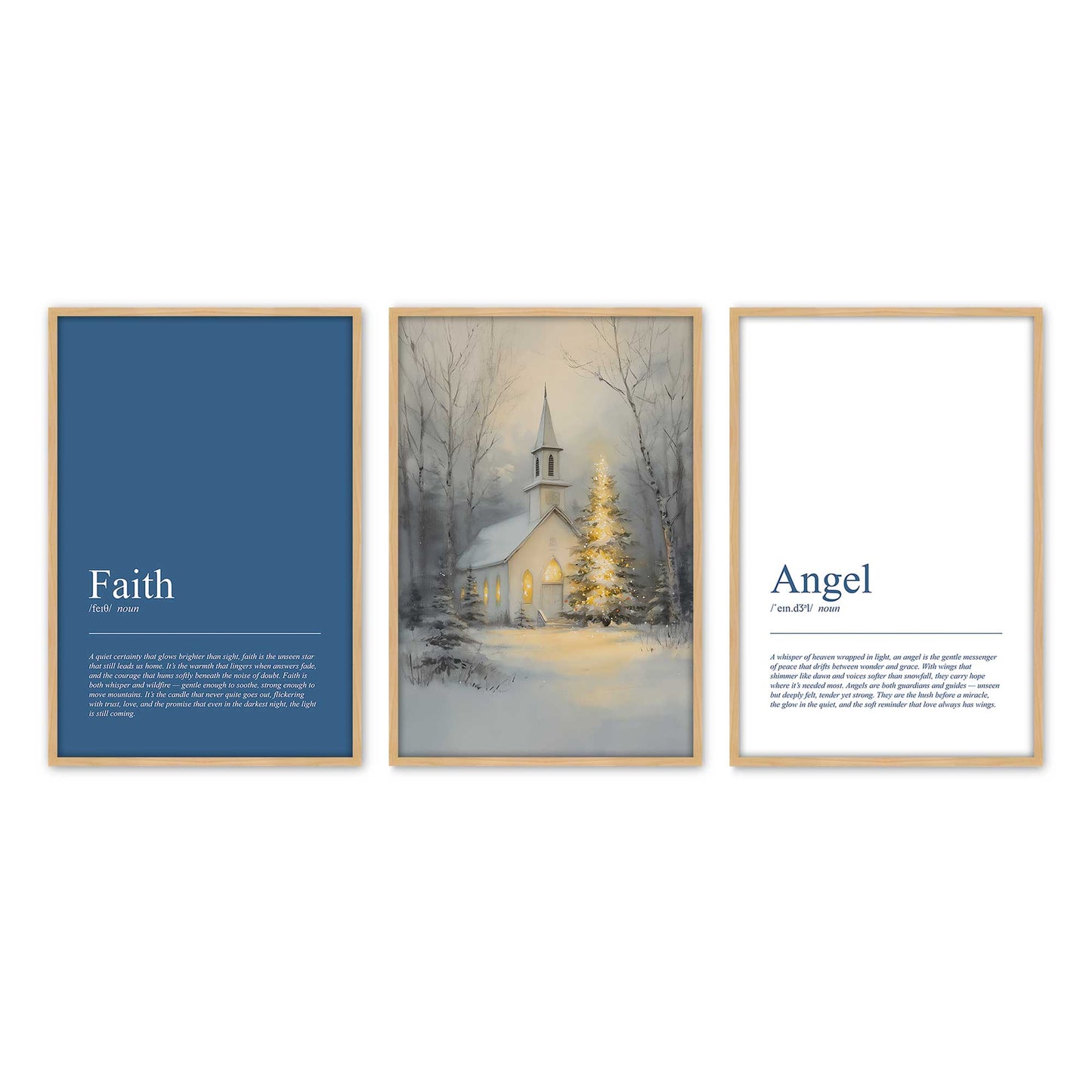 [Color:American Maple], Picture of art in an American Maple frame