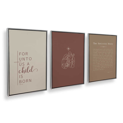 [Color:Polished Chrome], Picture of art in a Polished Chrome frame at an angle