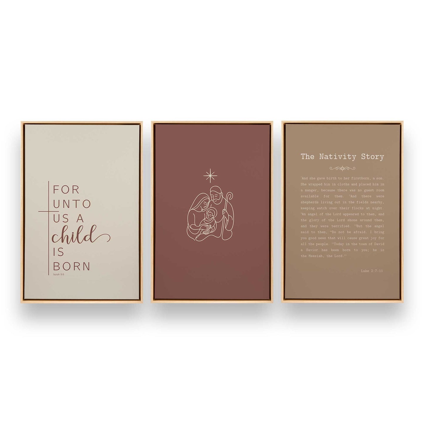 [Color:American Maple], Picture of art in an American Maple frame