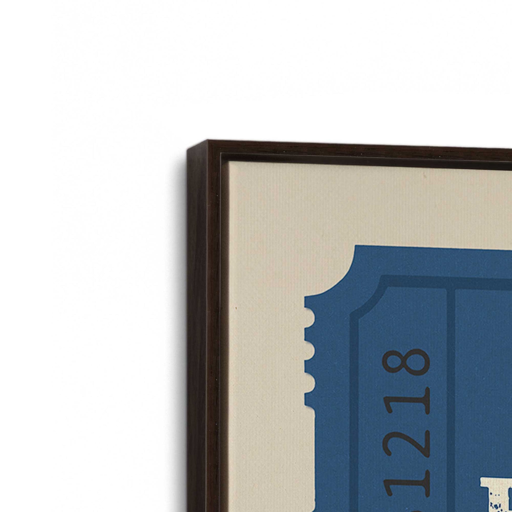 [Color:Espresso], Picture of the corner of the art