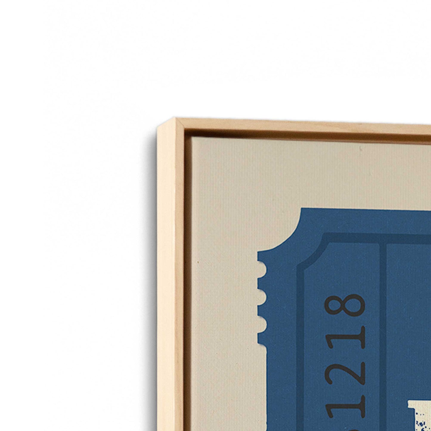 [Color:American Maple], Picture of the corner of the art