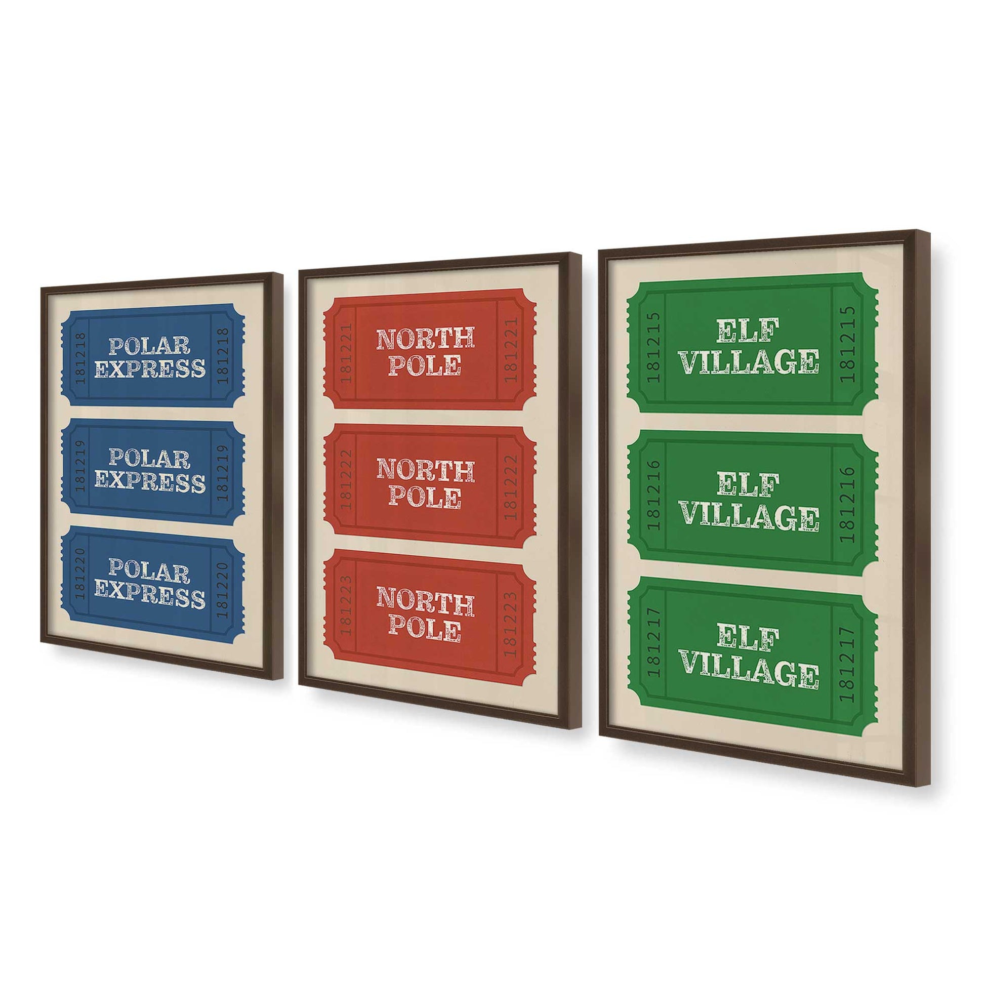 [Color:Belvinder Brown], Picture of art in a Belvinder Brown frame at an angle