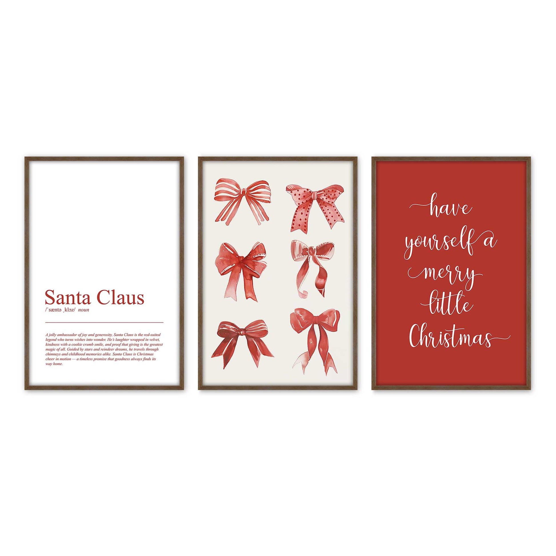 [Color:Walnut], Picture of art in a Walnut frame