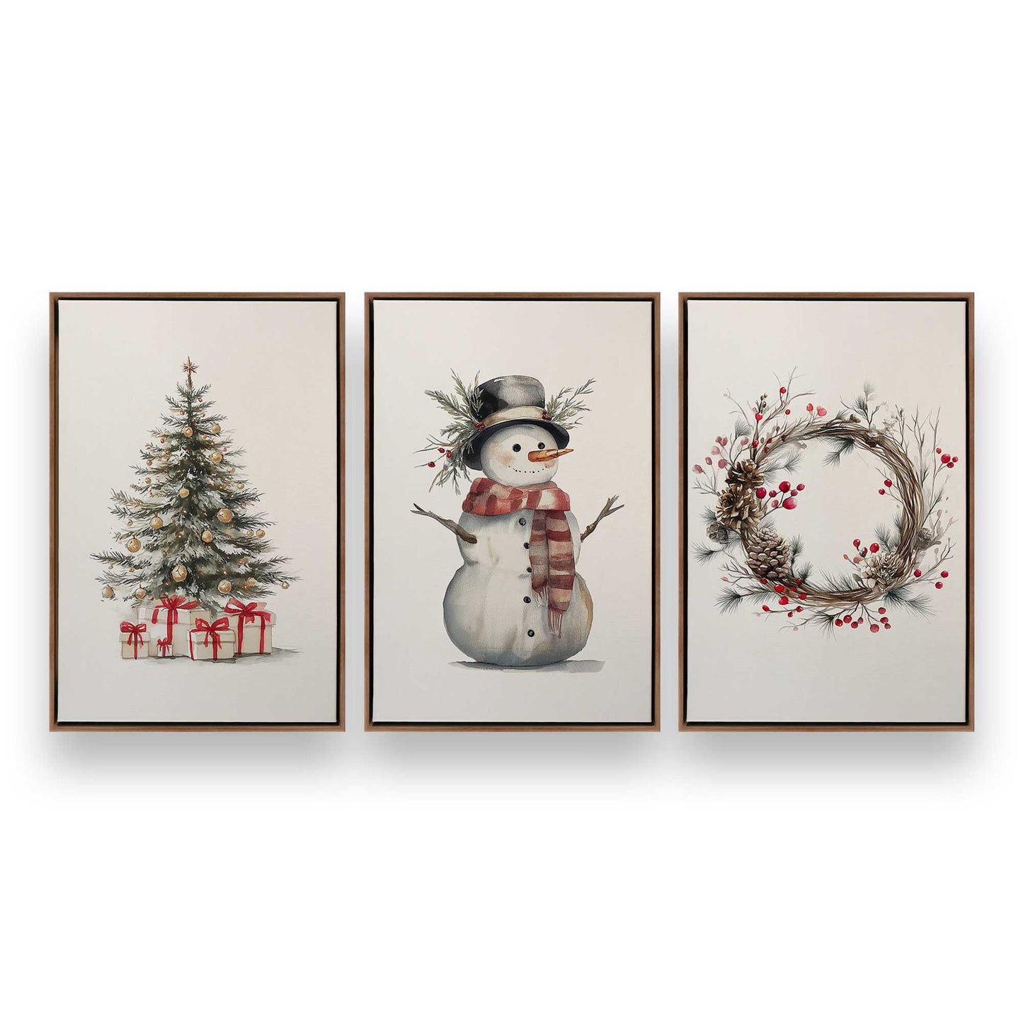 [Color:Walnut], Picture of art in a Walnut frame