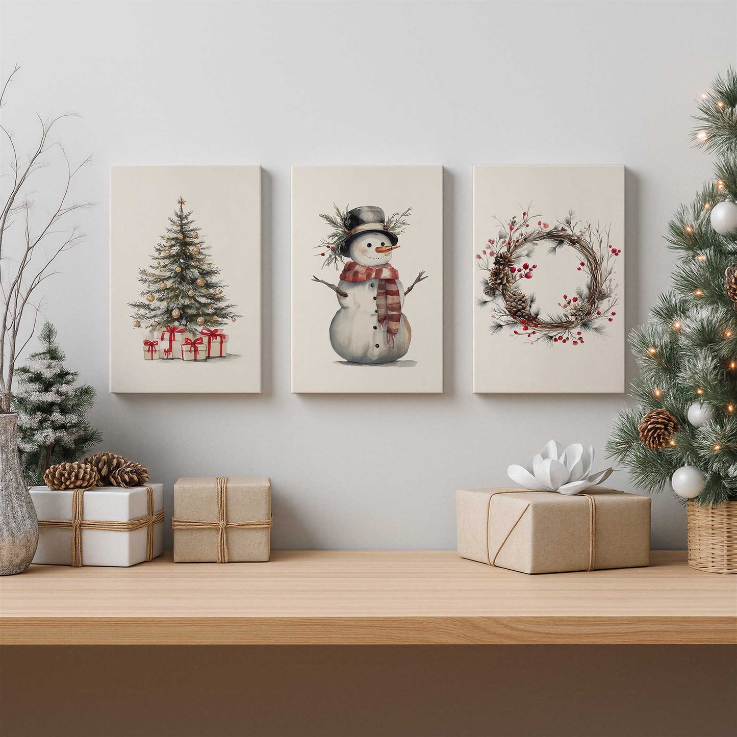 [Color:American Maple], Picture of art in an American Maple frame