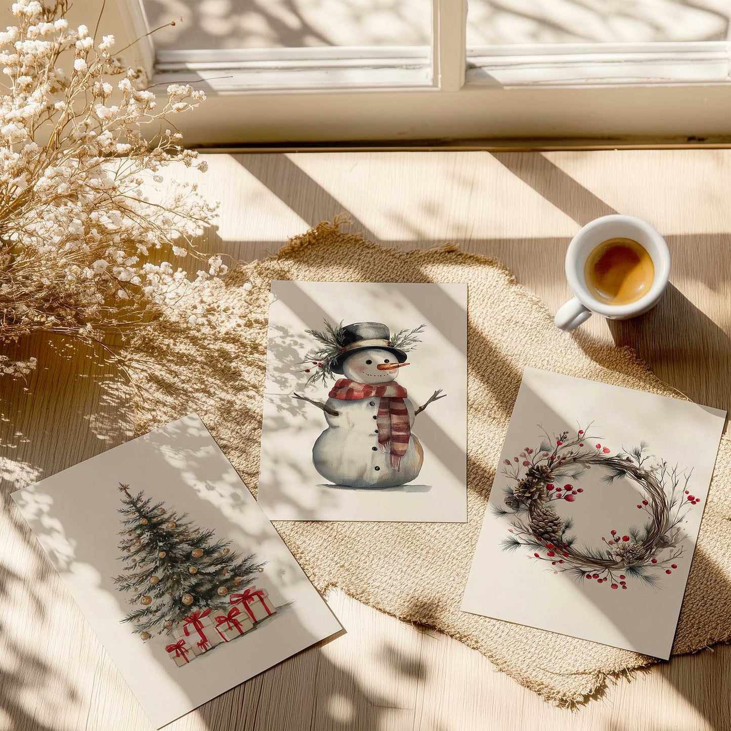 Jolly Little Trio Set of 3 Prints