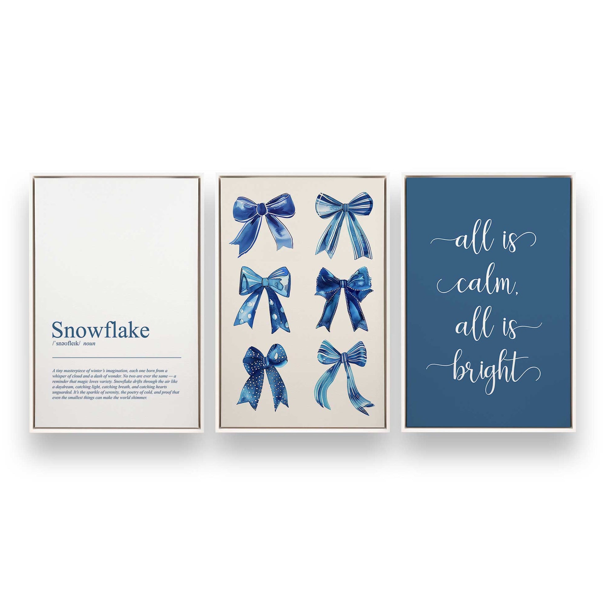 [Color:Opaque White], Picture of art in a White frame