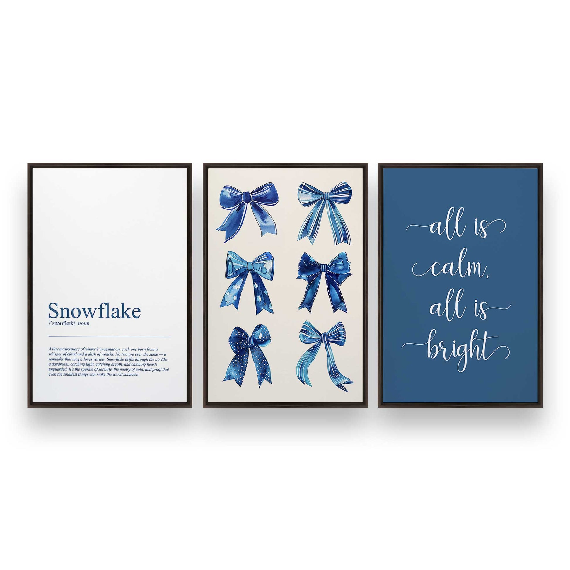 [Color:Espresso], Picture of art in an Espresso frame