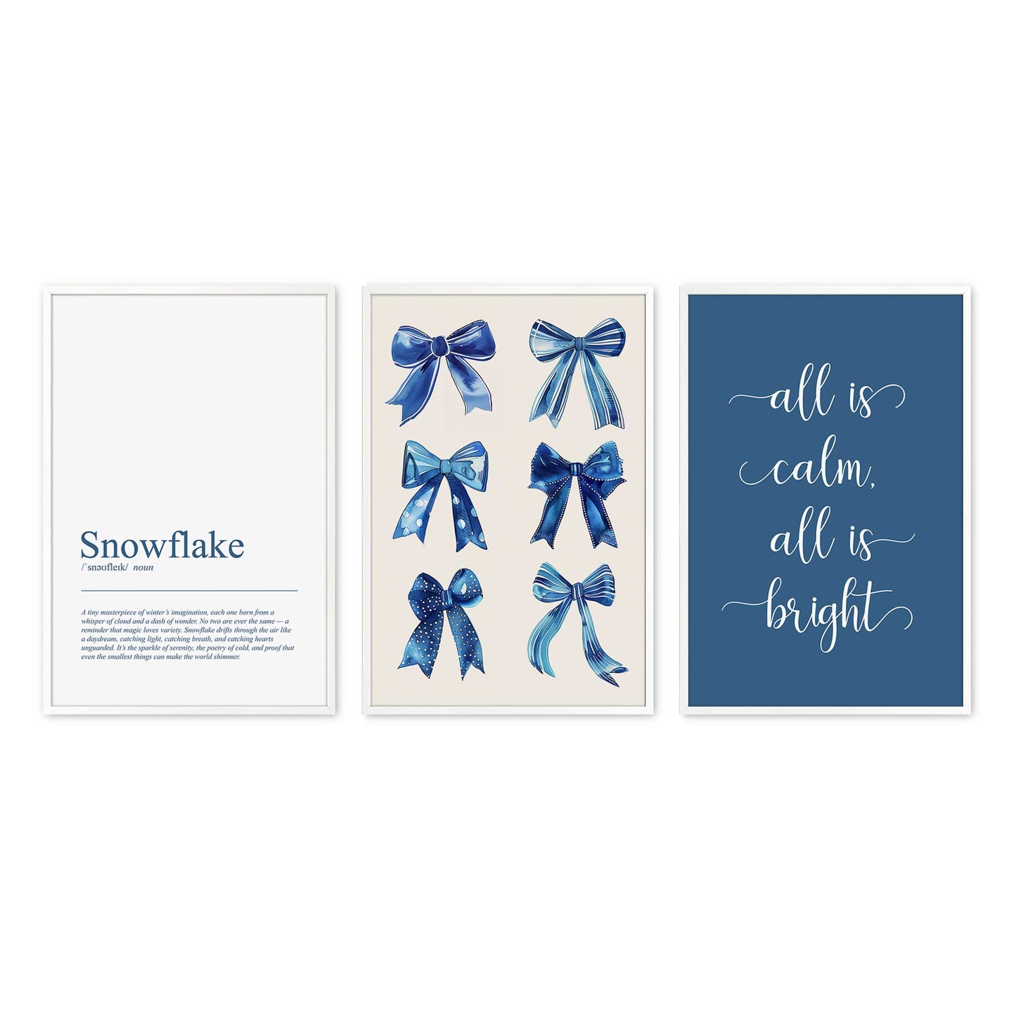 [Color:Opaque White], Picture of art in an Opaque White frame