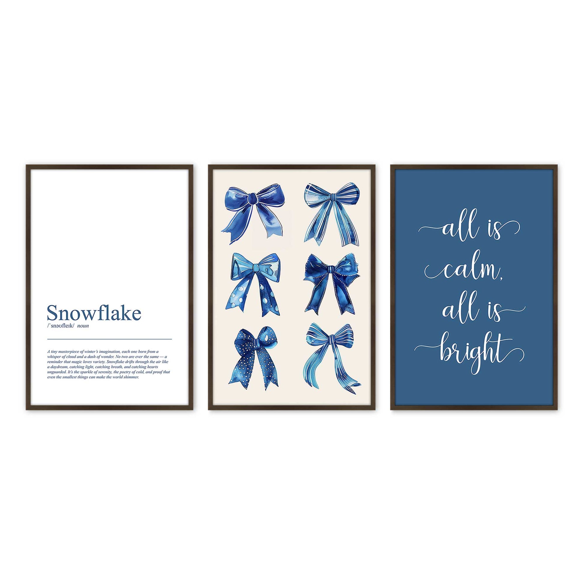 [Color:Belvinder Brown], Picture of art in a Belvinder Brown frame