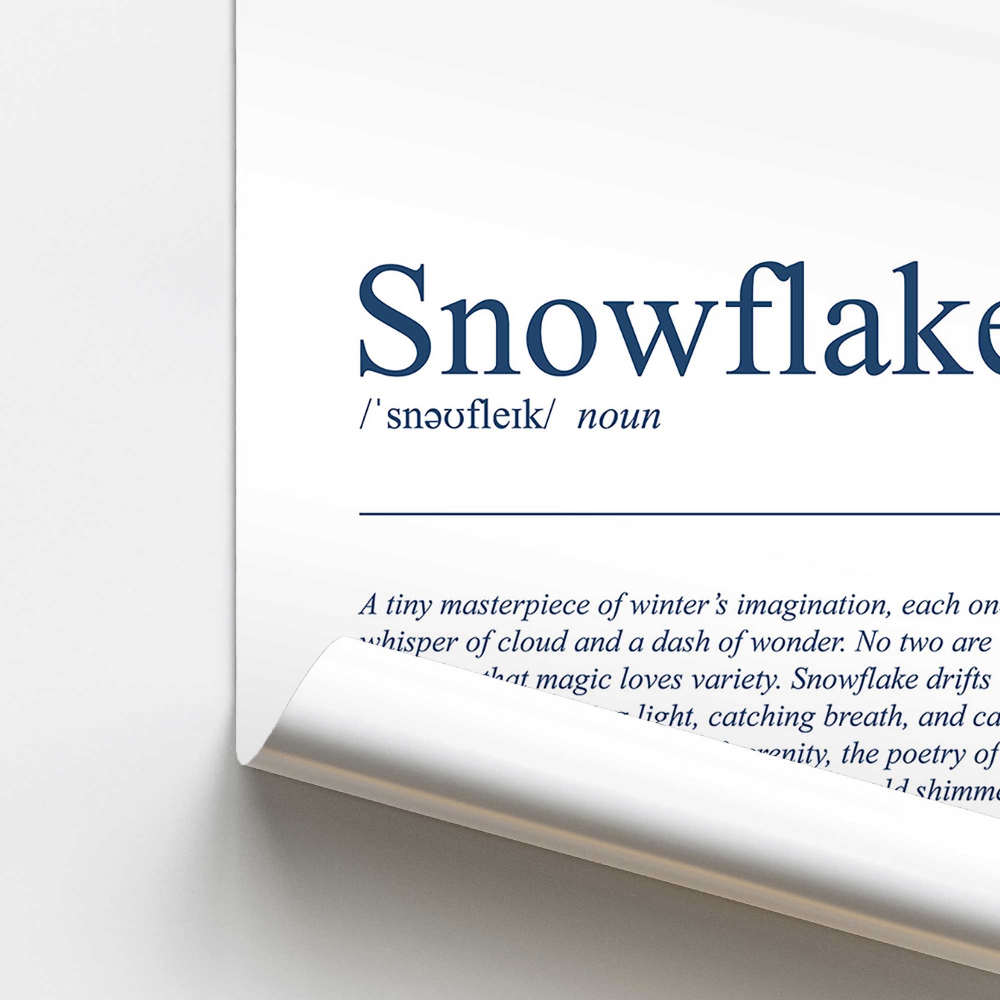 [color:Rolled Print], Picture of close up of art