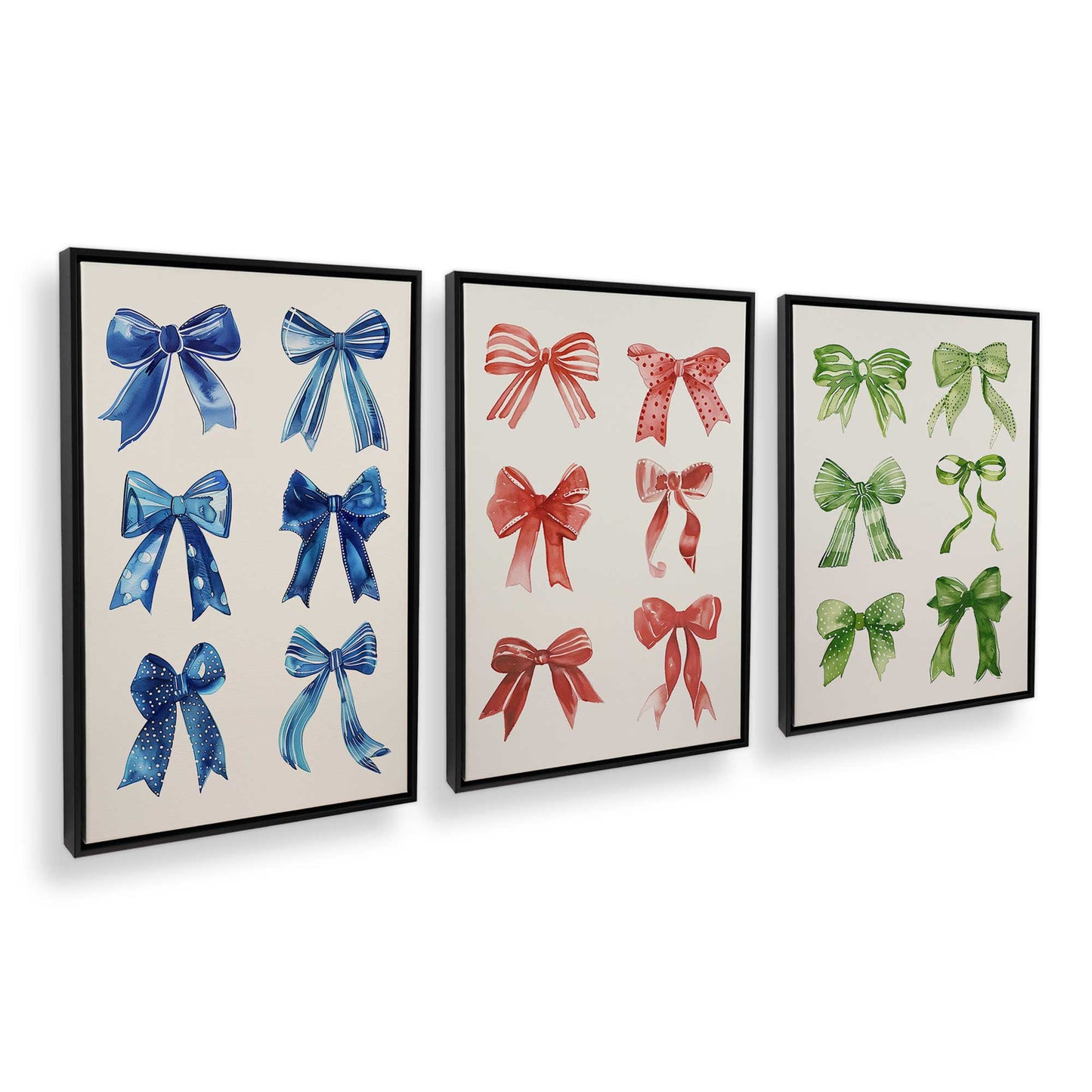 [Color:Satin Black], Picture of art in a Satin Black frame at an angle