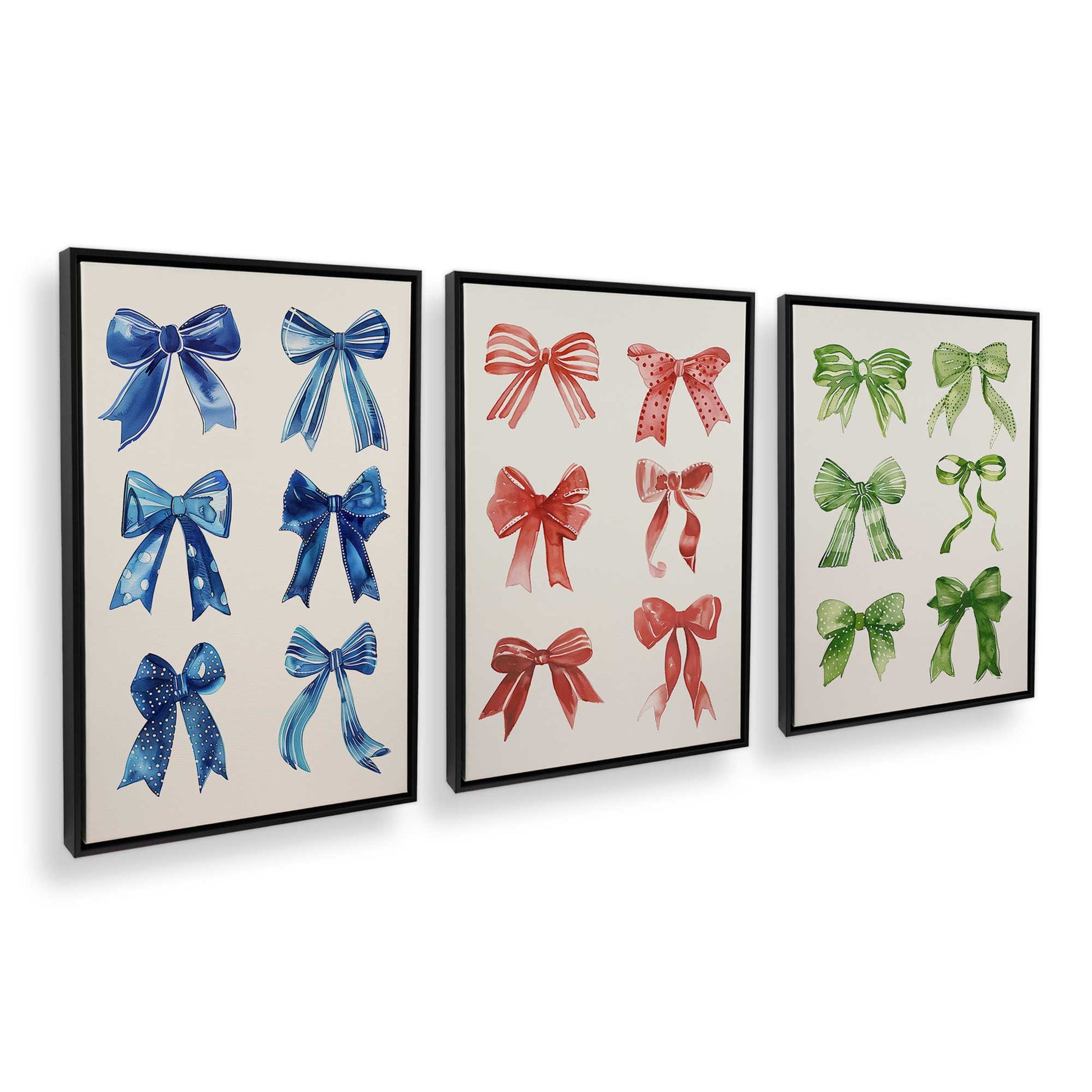 [Color:Satin Black], Picture of art in a Satin Black frame at an angle