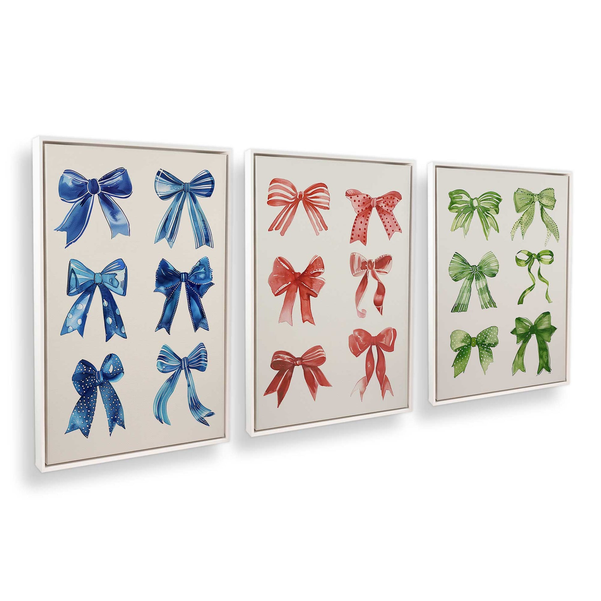 [Color:Opaque White], Picture of art in a White frame at an angle