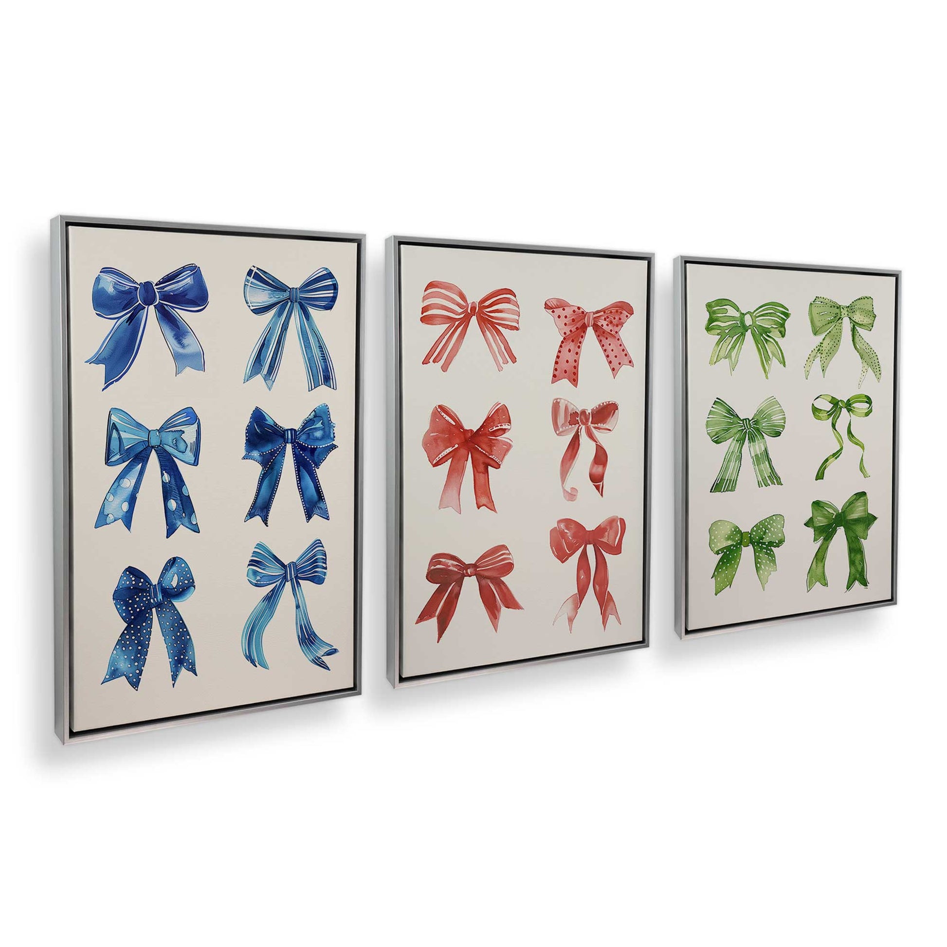 [Color:Polished Chrome], Picture of art in a Polished Chrome frame at an angle