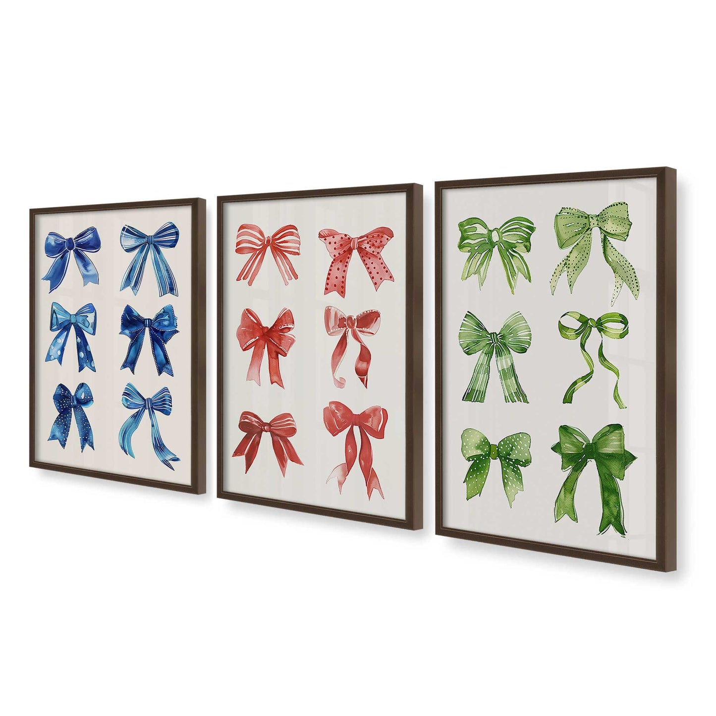 [Color:Belvinder Brown], Picture of art in a Belvinder Brown frame at an angle