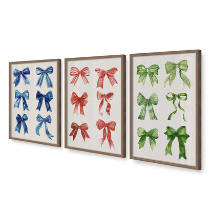 [Color:Walnut], Picture of art in a Walnut frame at an angle