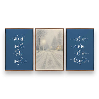 [Color:Walnut], Picture of art in a Walnut frame