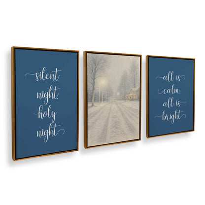 [Color:Polished Gold], Picture of art in a Polished Gold frame at an angle