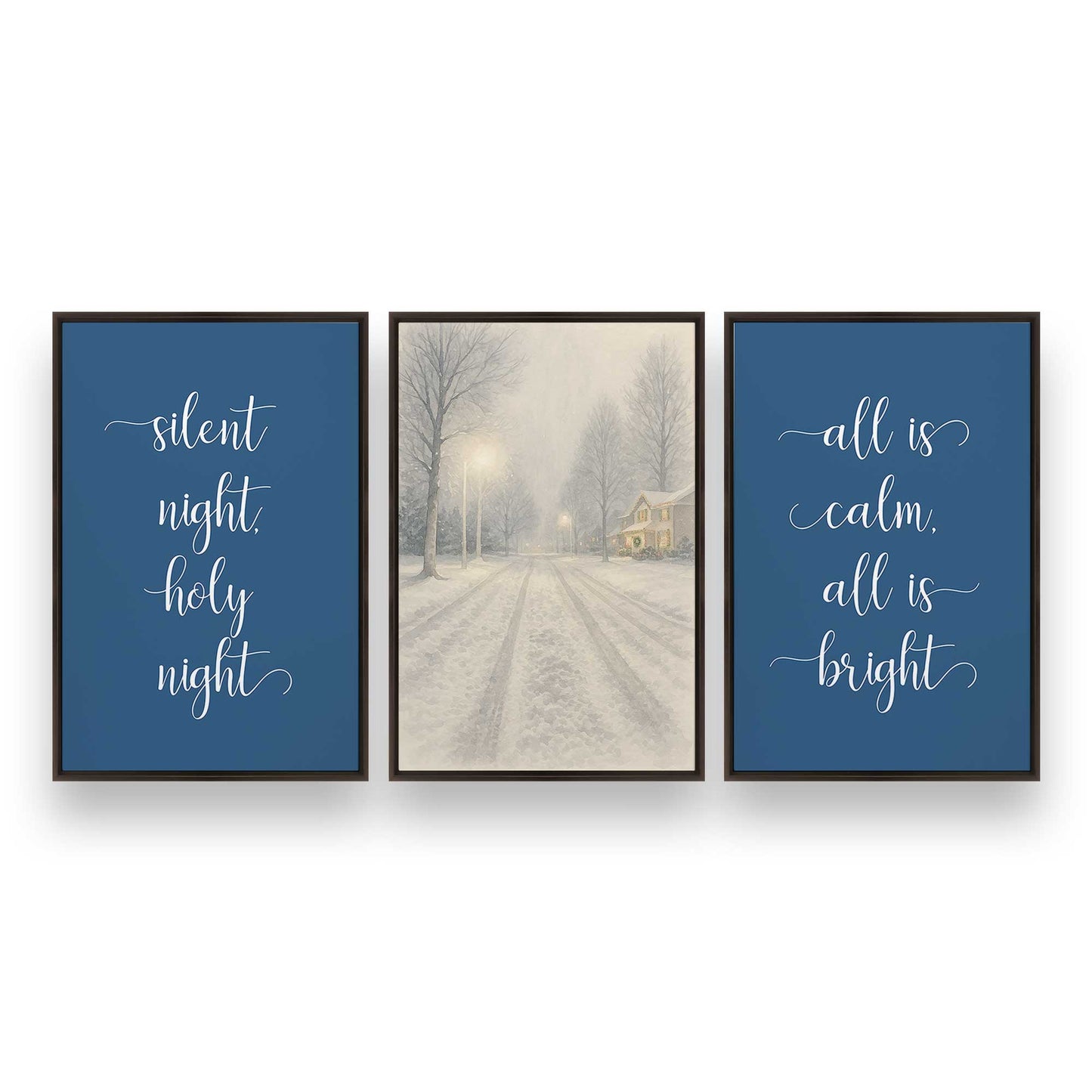 [Color:Espresso], Picture of art in an Espresso frame