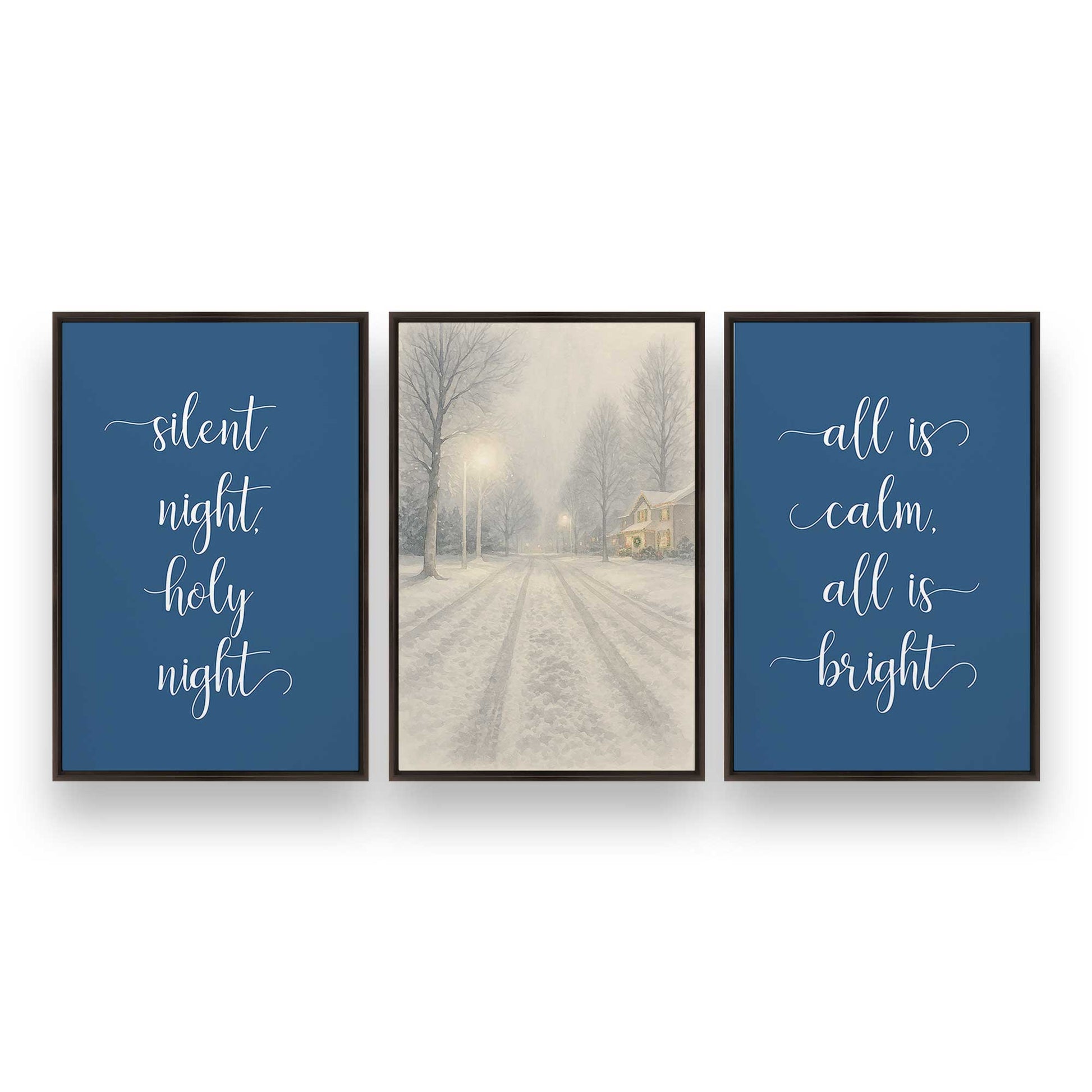 [Color:Espresso], Picture of art in an Espresso frame