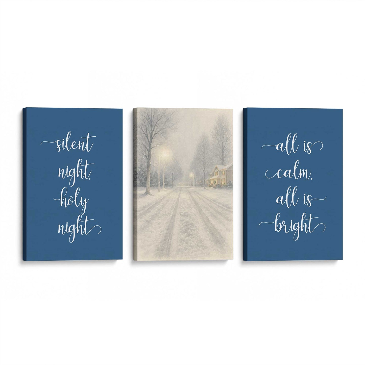 [Color:Stretched Canvas], Picture of art at an angle