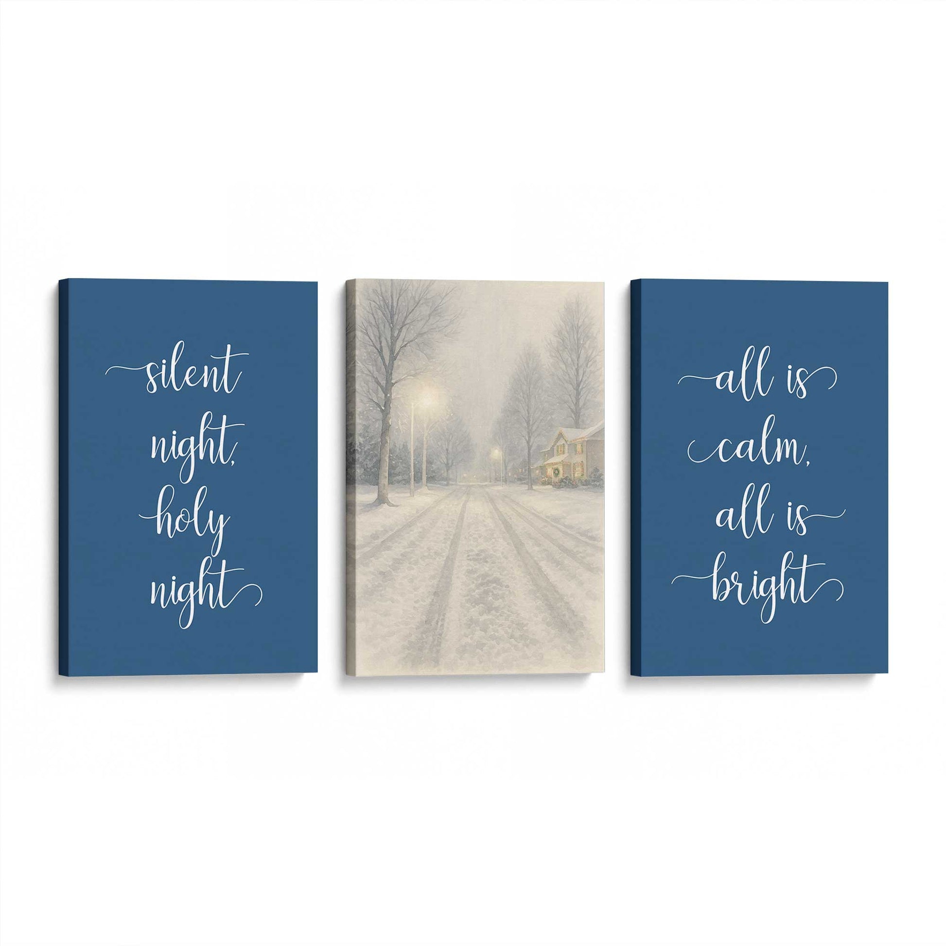 [Color:Stretched Canvas], Picture of art at an angle