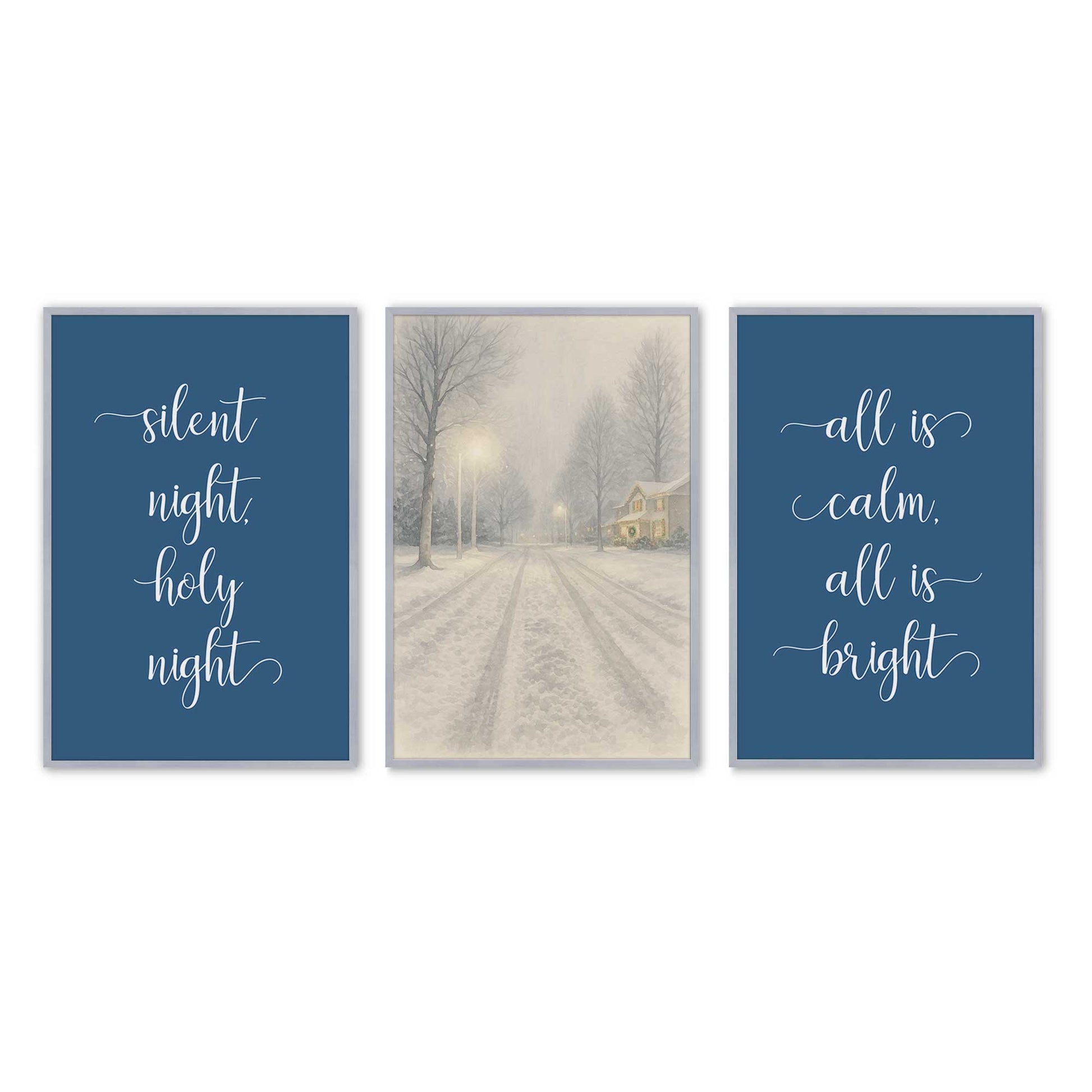 [Color:Polished Chrome], Picture of art in a Polished Chrome frame