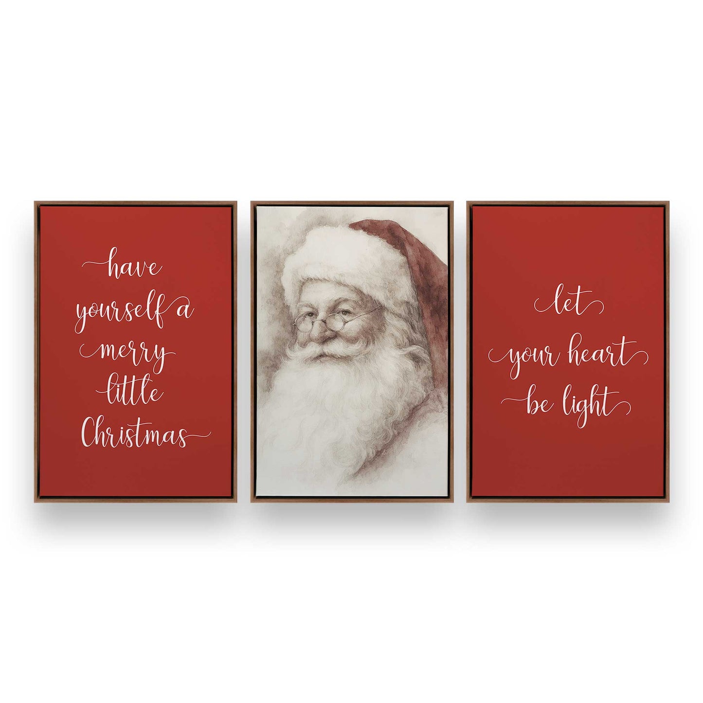 [Color:Walnut], Picture of art in a Walnut frame